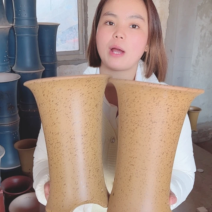 紫砂宜兴紫砂花盆