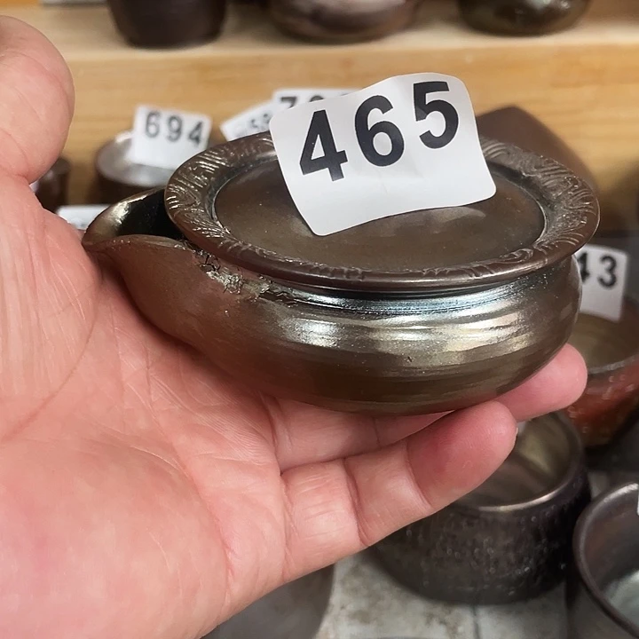 @***雄摆件柴烧纯手工465