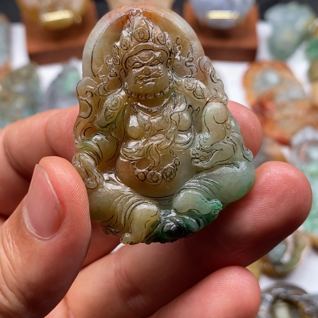 定制翡翠未镶嵌0**我财