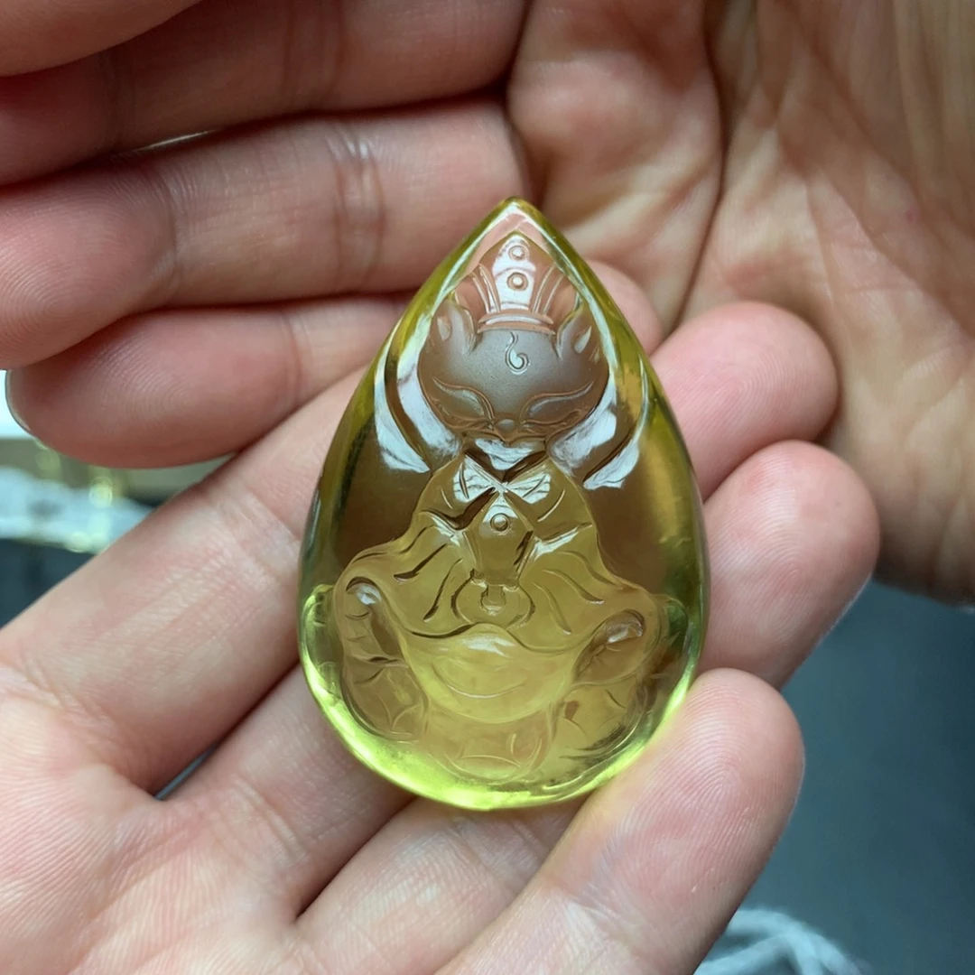 水晶九尾狐未镶嵌天***命