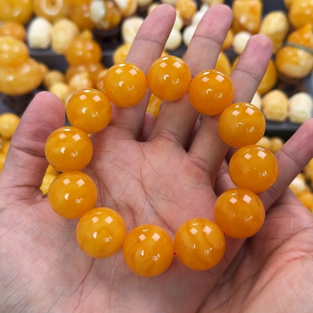 琥珀未镶嵌珠宝奇石20mm同料