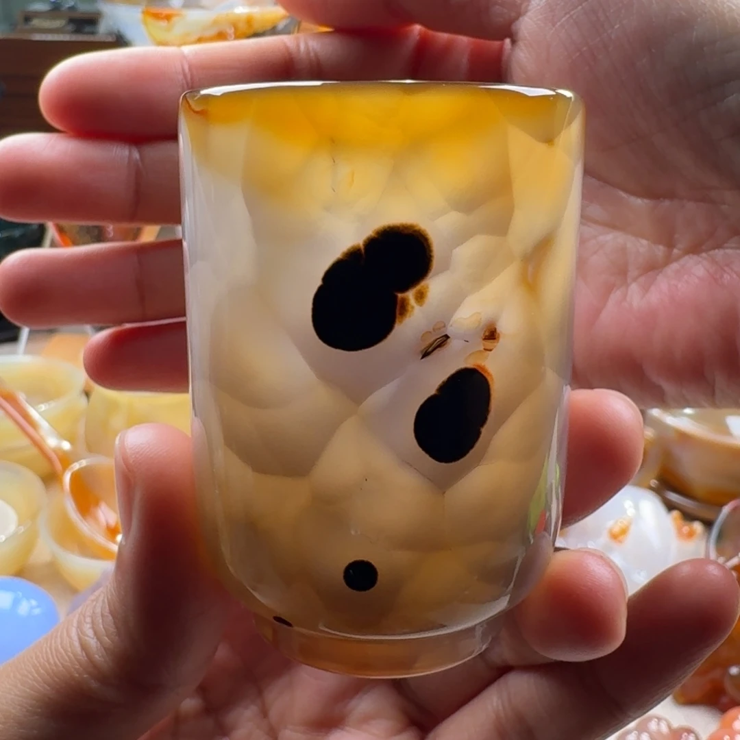 玛瑙/玉髓未镶嵌玛瑙闻香杯50毫升