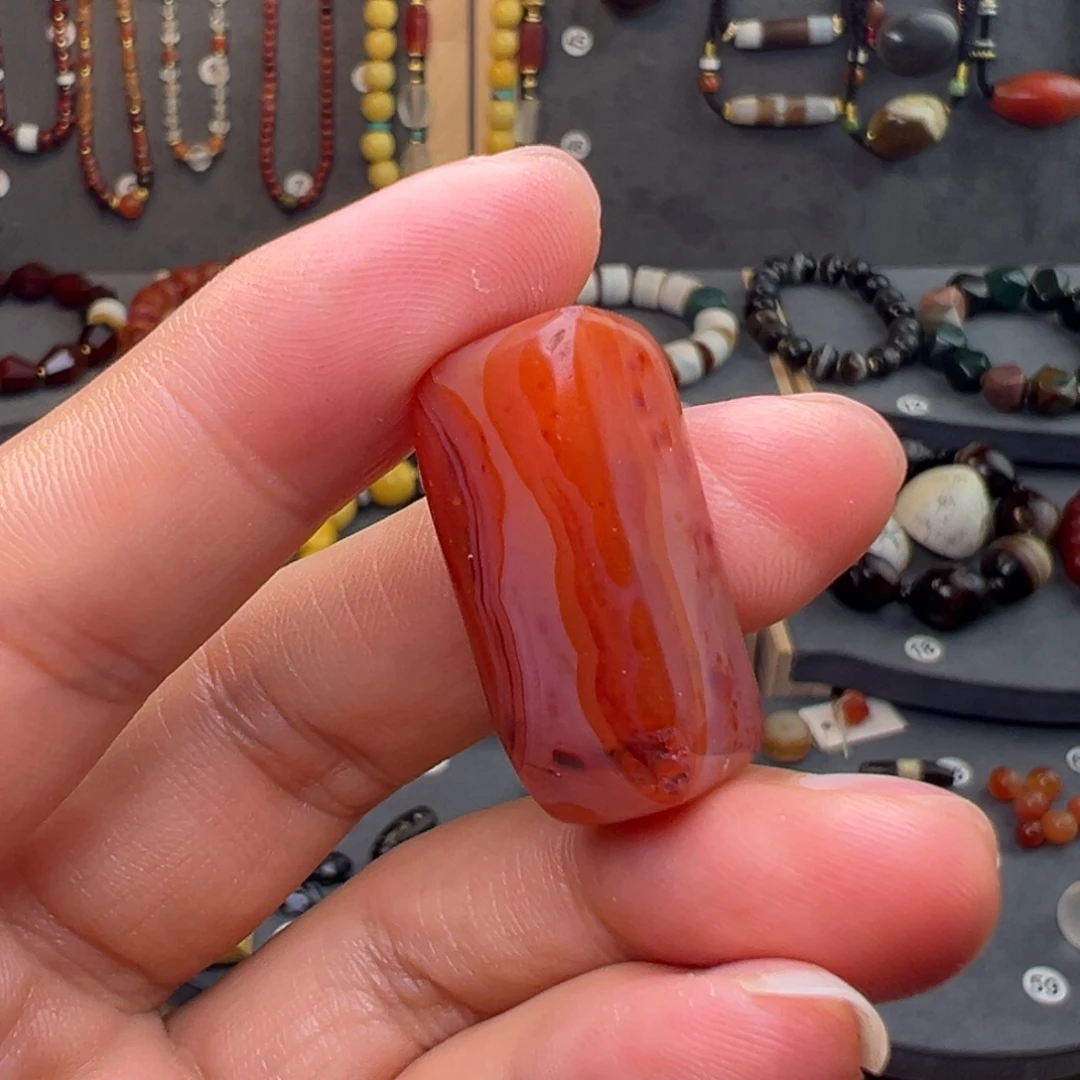 玛瑙/玉髓合金玛瑙对珠