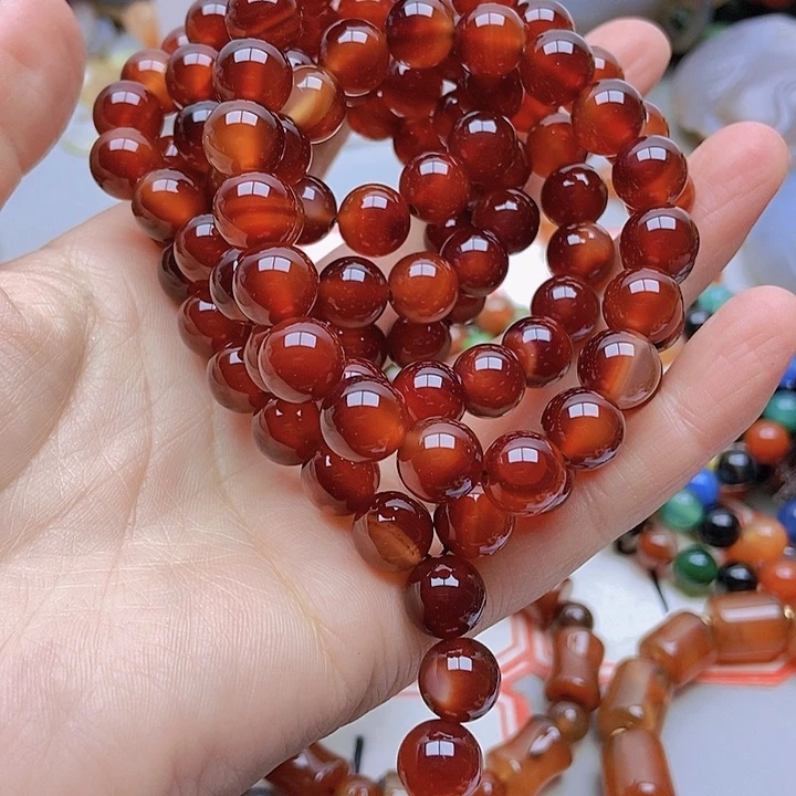 【闪购商品】玛瑙/玉髓珠宝半成品未镶嵌张*