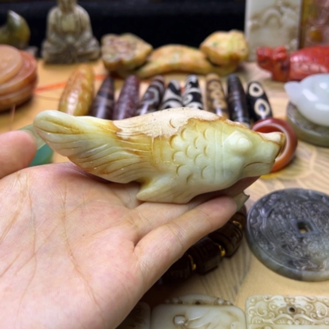 【闪购商品】蛇纹石玉未镶嵌颈饰