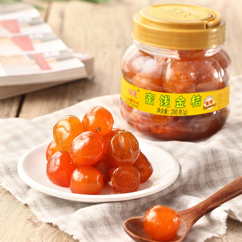 蜜饯金柑速食零食开盖即食