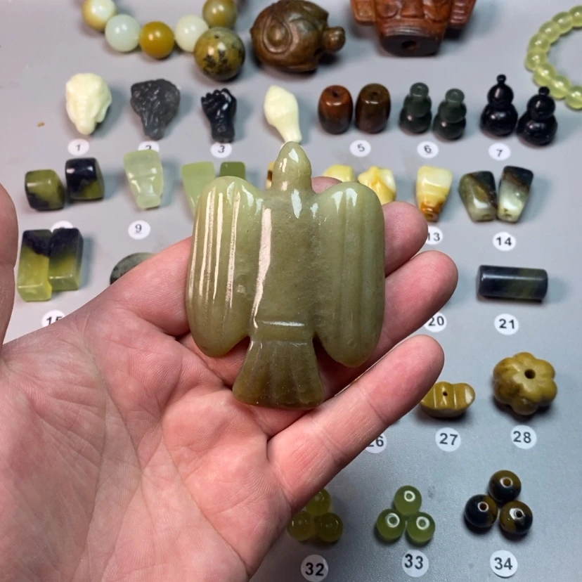 【闪购商品】未镶嵌岫玉吊坠(不含链)