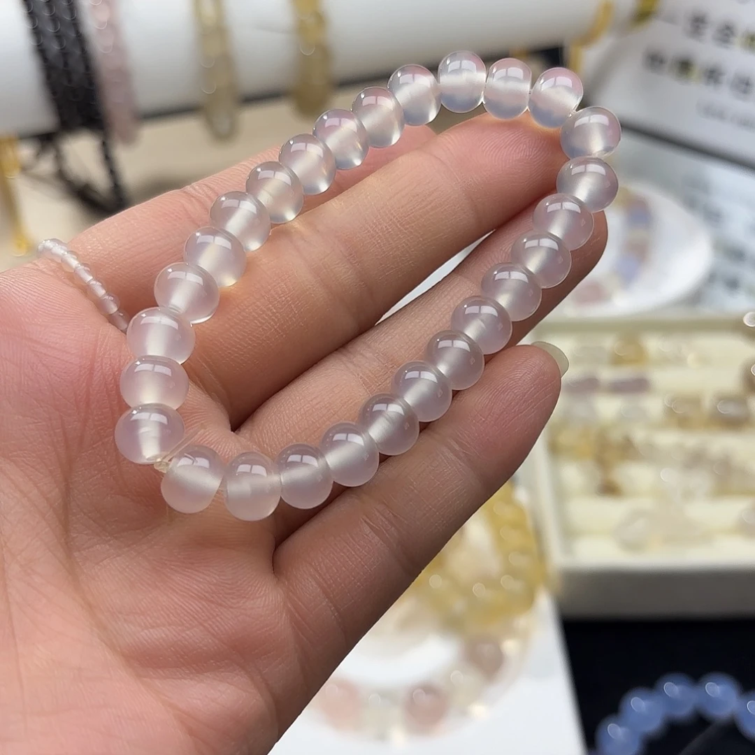 玛瑙/玉髓未镶嵌手链