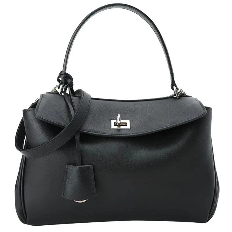 银扣中号-秋冬新款轻奢复古手提包经典腋下包百搭斜跨包5027