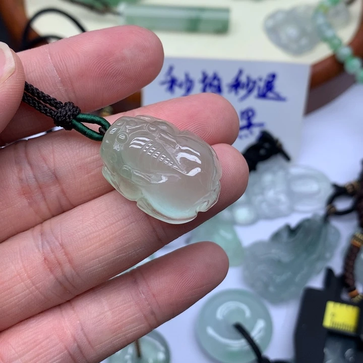 随***缘一物一图，貔貅吊坠
