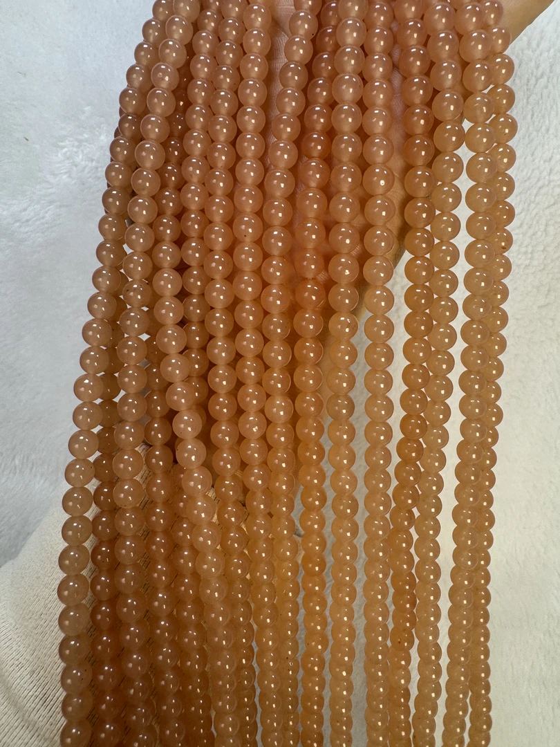 藕粉玉 玉随  半成品DIY散珠多样性发货