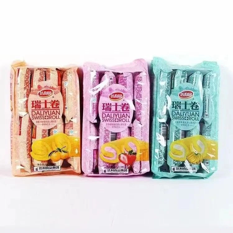 达利园瑞士蛋卷草莓味 160g
