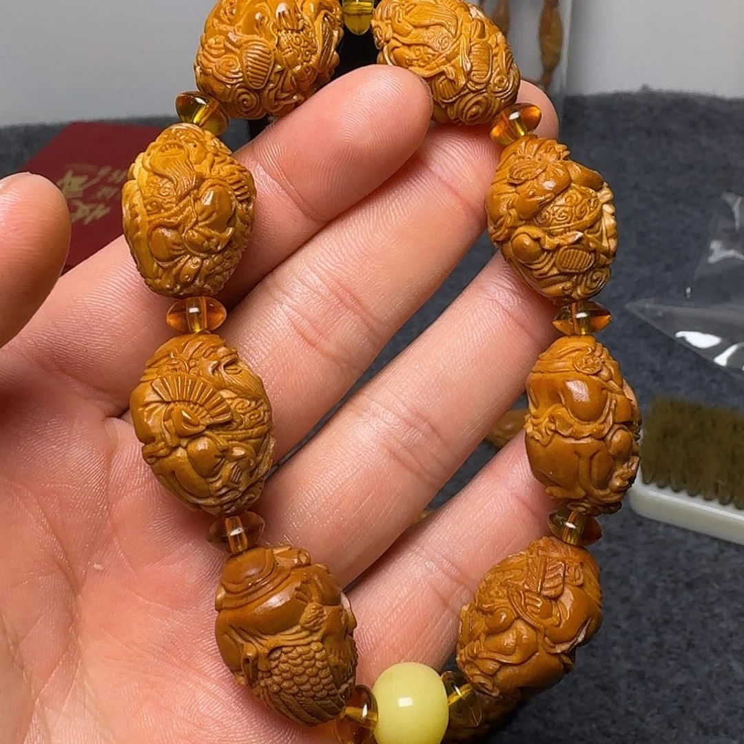 橄榄核手串感觉好