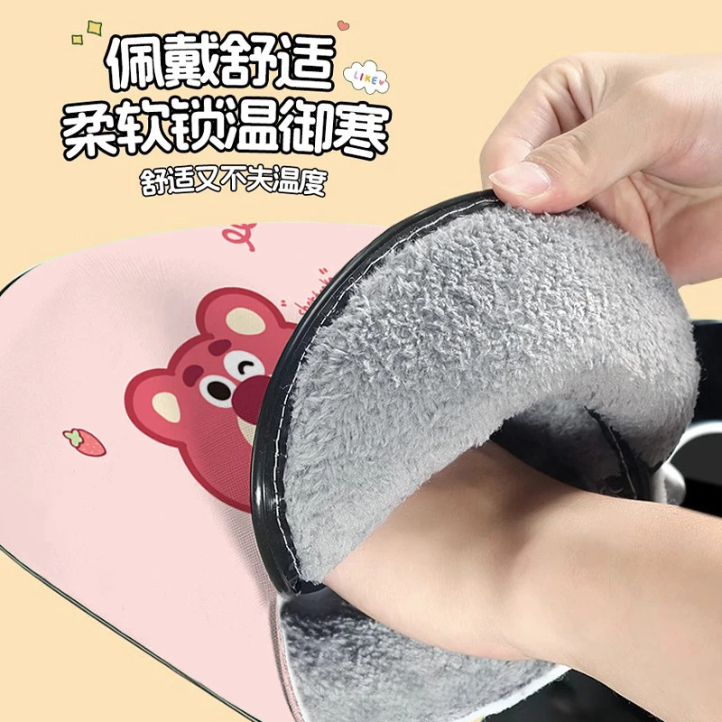 电动车手把套冬季保暖电瓶车摩托车手套防水防风手套加绒超厚护手