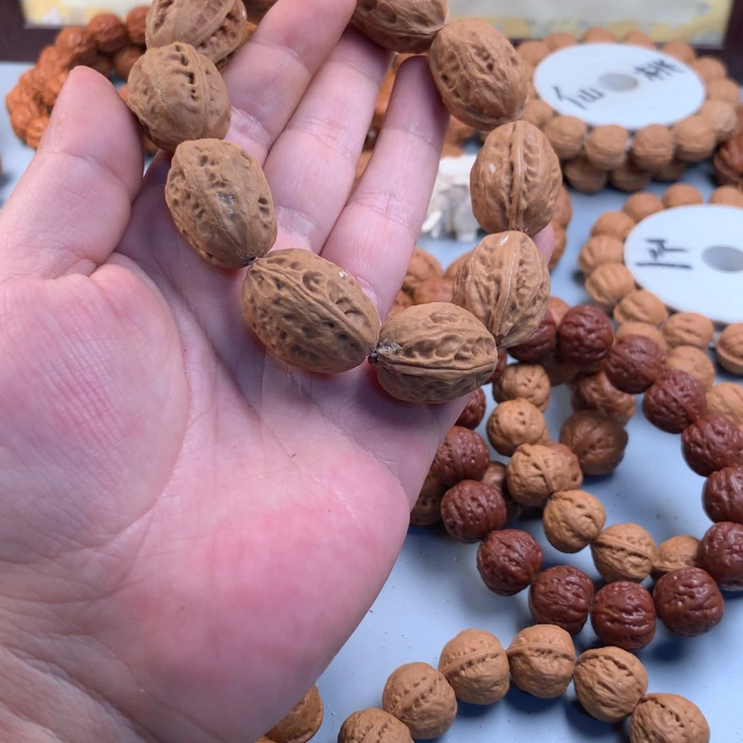 文玩核桃手串喜****羊核桃核桃