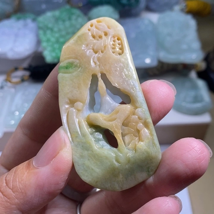 【闪购商品】颈饰未镶嵌翡翠悟道