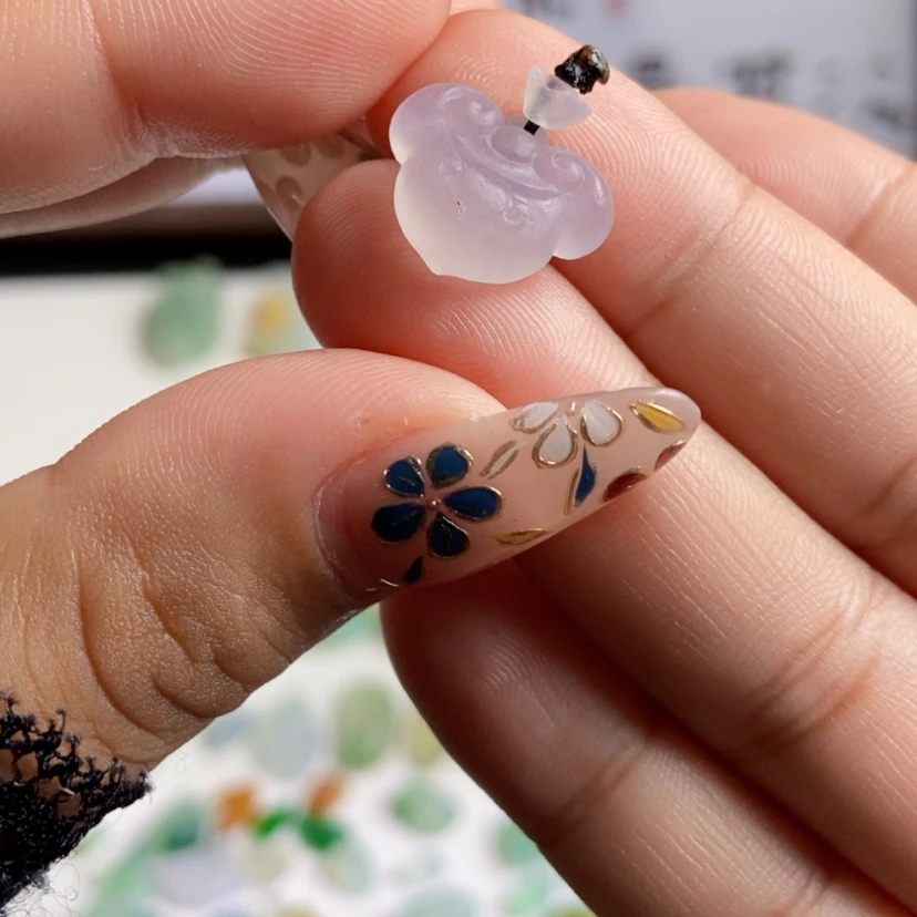 【闪购商品】未镶嵌定制翡翠如意锁