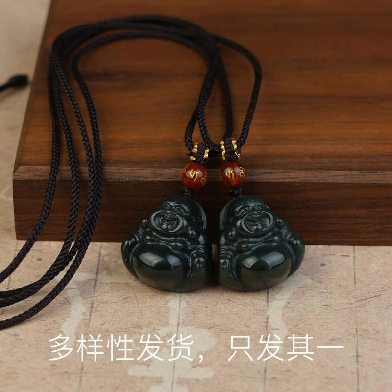 【香掌柜】一细近特细塔青佛公吊坠【多样性发货，发一件】