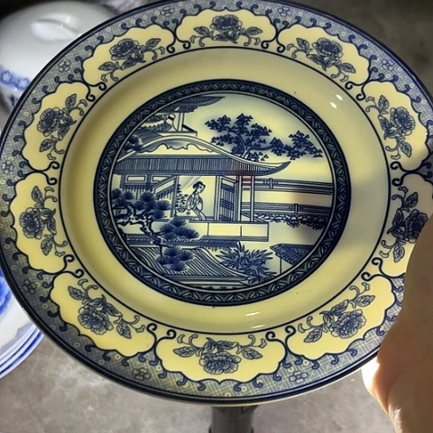 陶瓷8寸平盘一个陶瓷