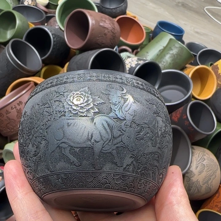 茶杯紫砂全手工紫砂