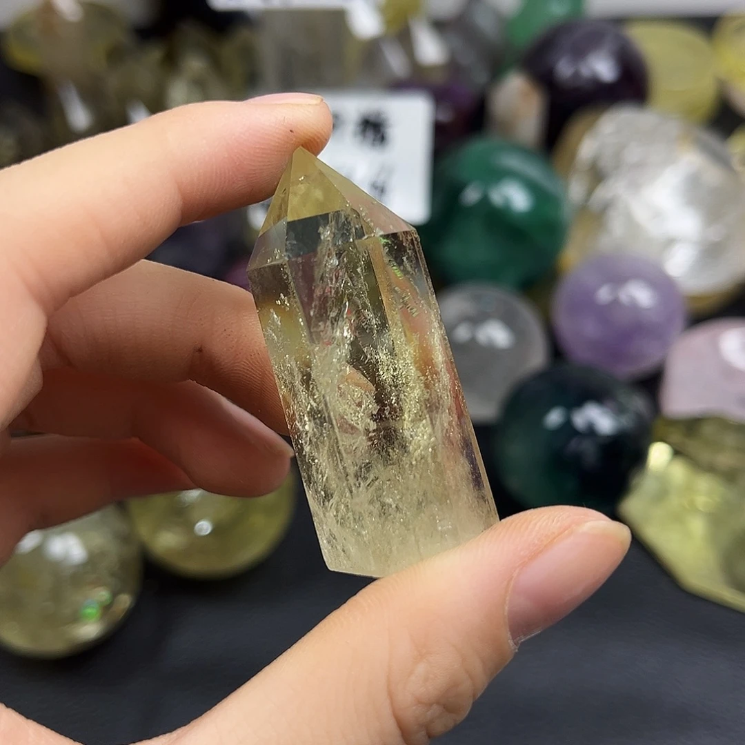 珠宝半成品未镶嵌紫晶327水晶石