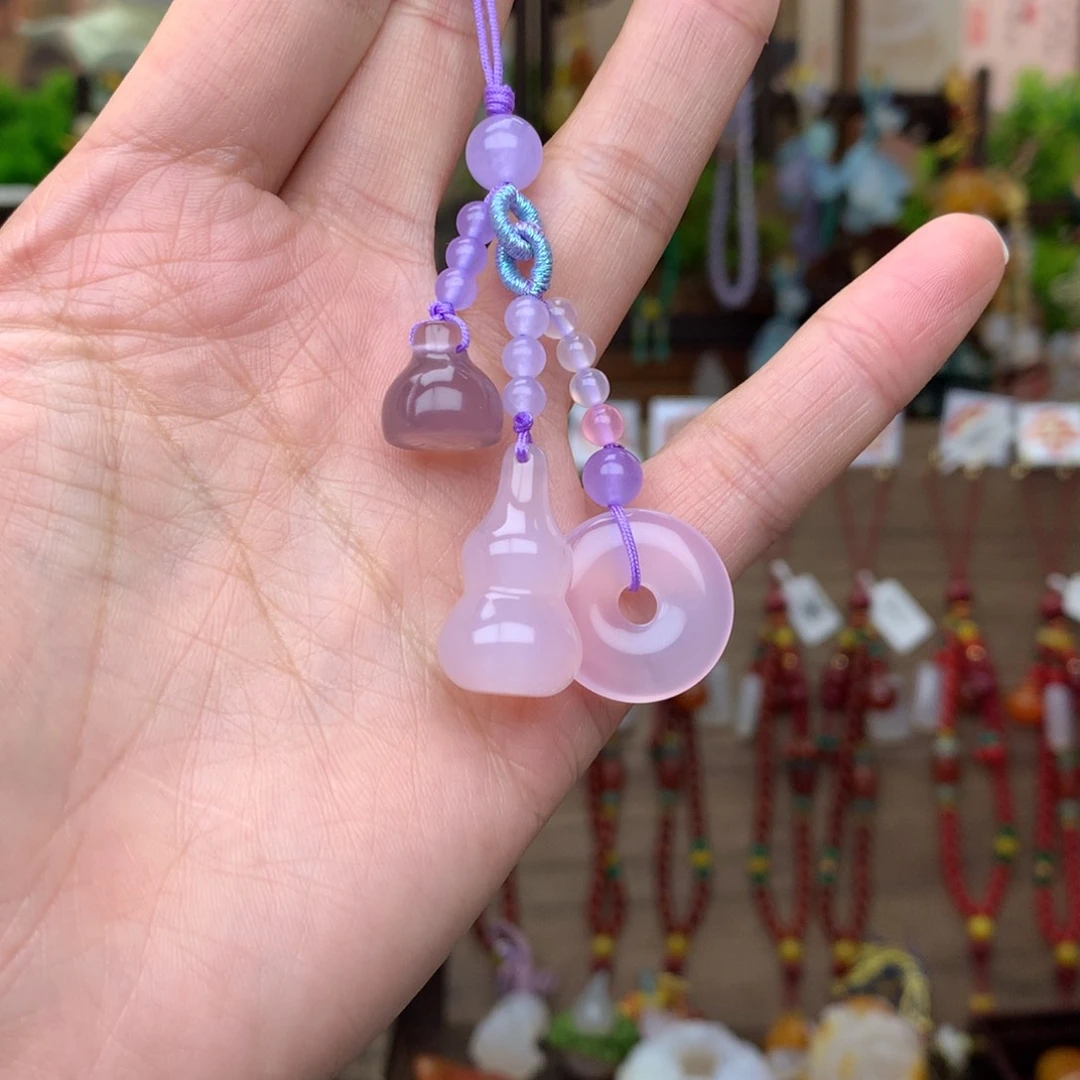 玛瑙/玉髓车挂未镶嵌