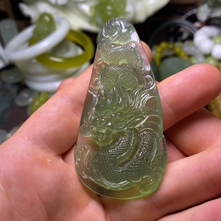 未镶嵌岫玉岫玉挂件