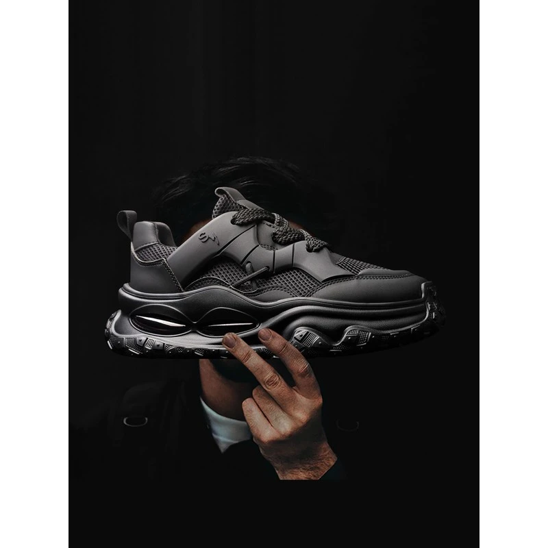 意式『DMXUXM』轻松搭配~匠心制作~新款厚底气垫休闲运动老爹鞋男潮