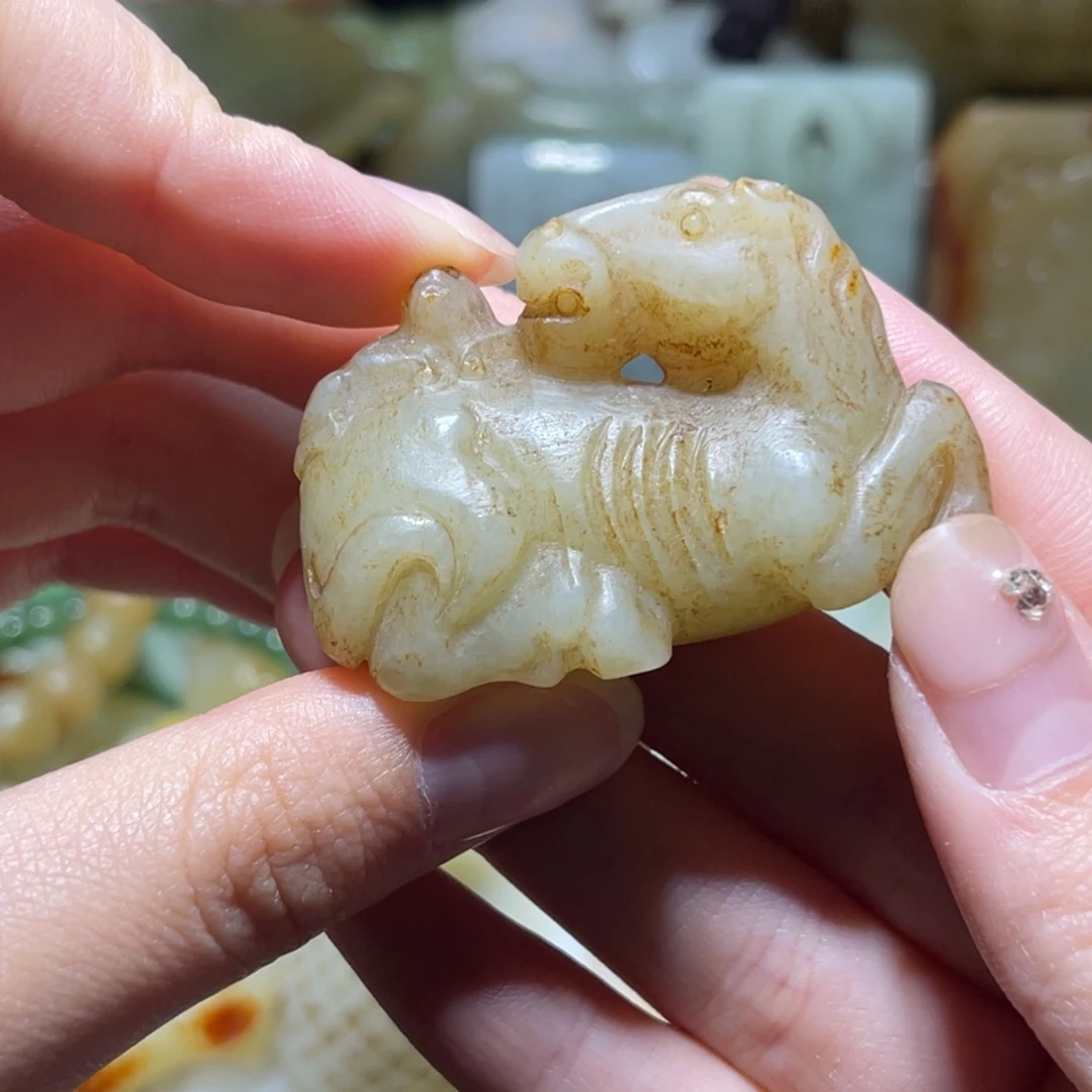 未镶嵌和田玉（糖玉）挂件