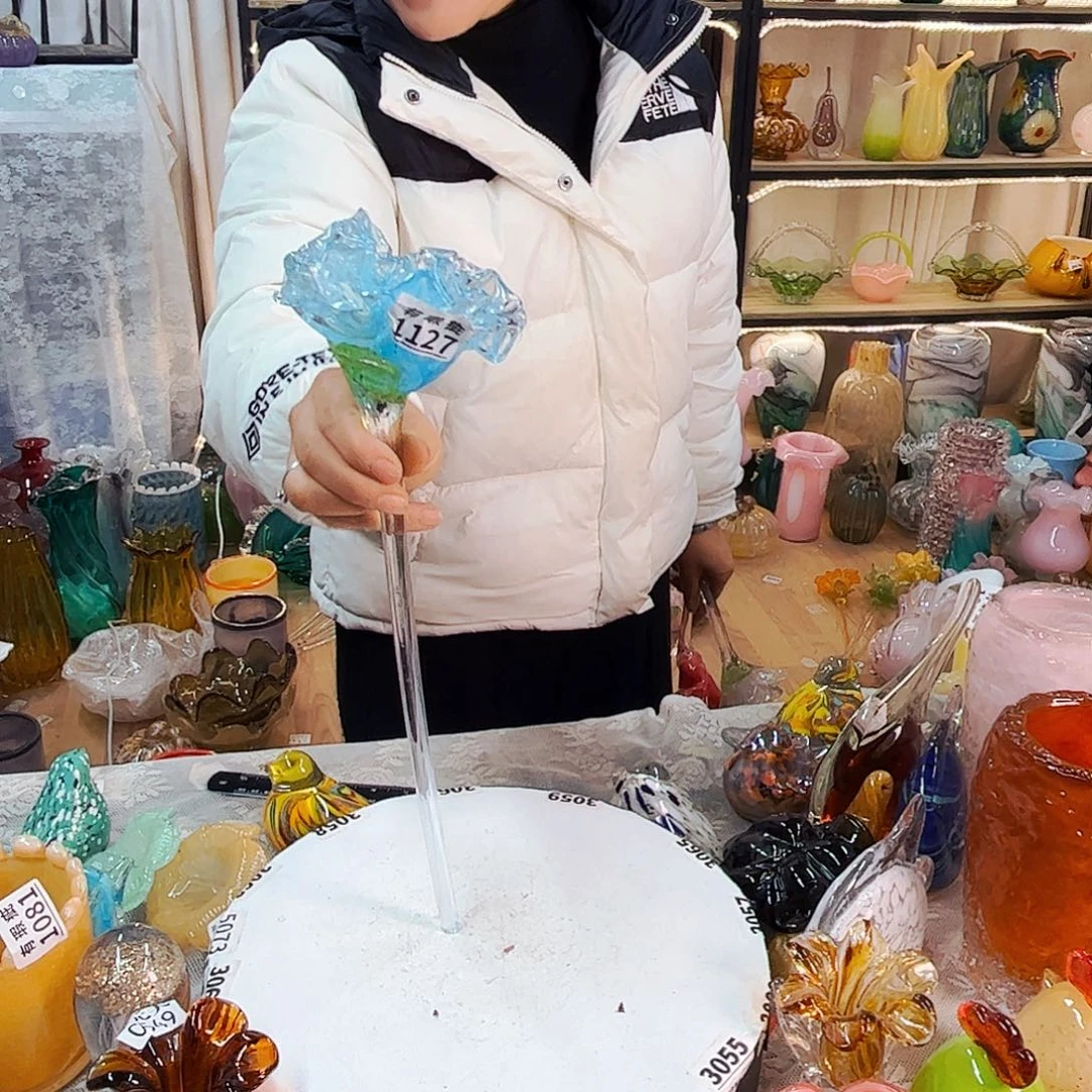 1127 家悦琉璃工艺品瑕疵