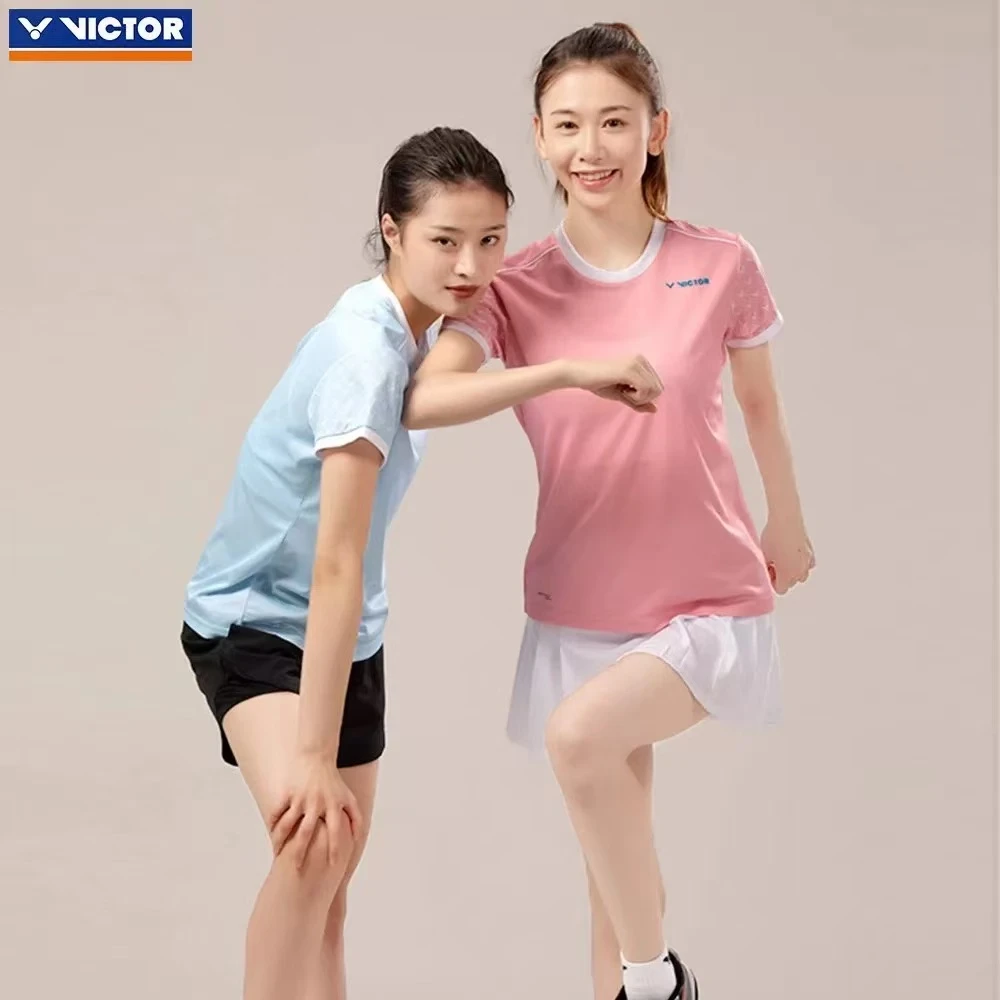 VICTOR/威克多正品女款羽毛球服 训练系列针织运动短裙K-31302女