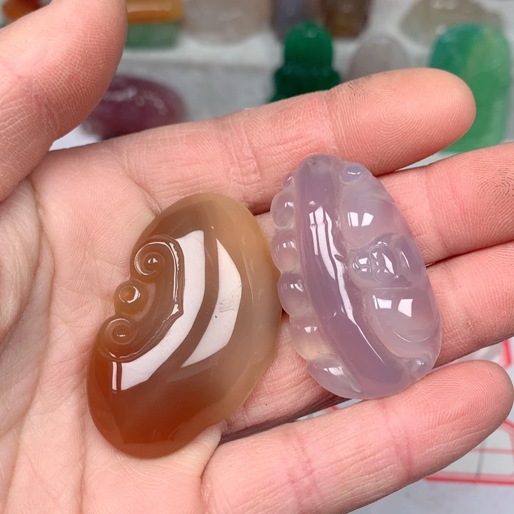 玛瑙/玉髓颈饰未镶嵌用****0