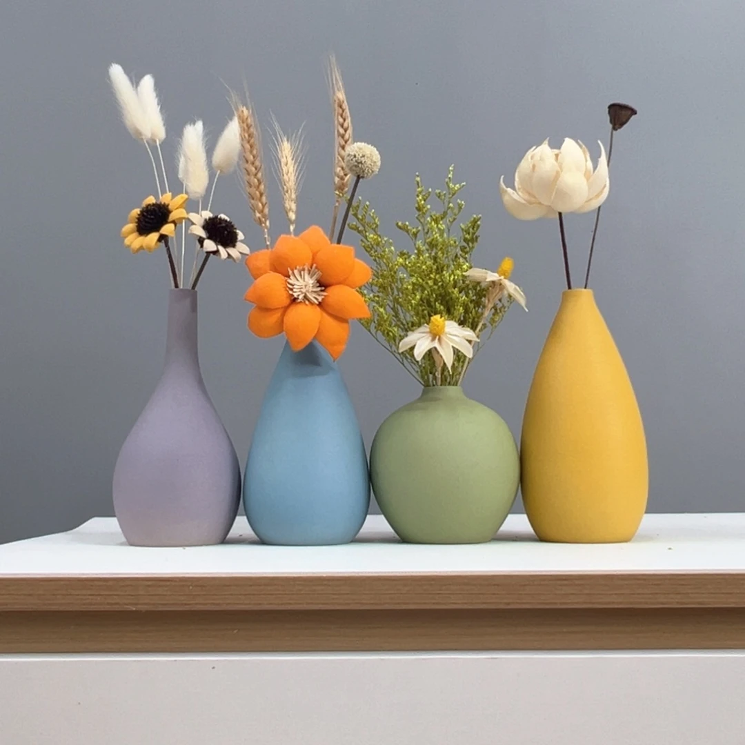 瓶花瓶带花高度20-30厘米左右