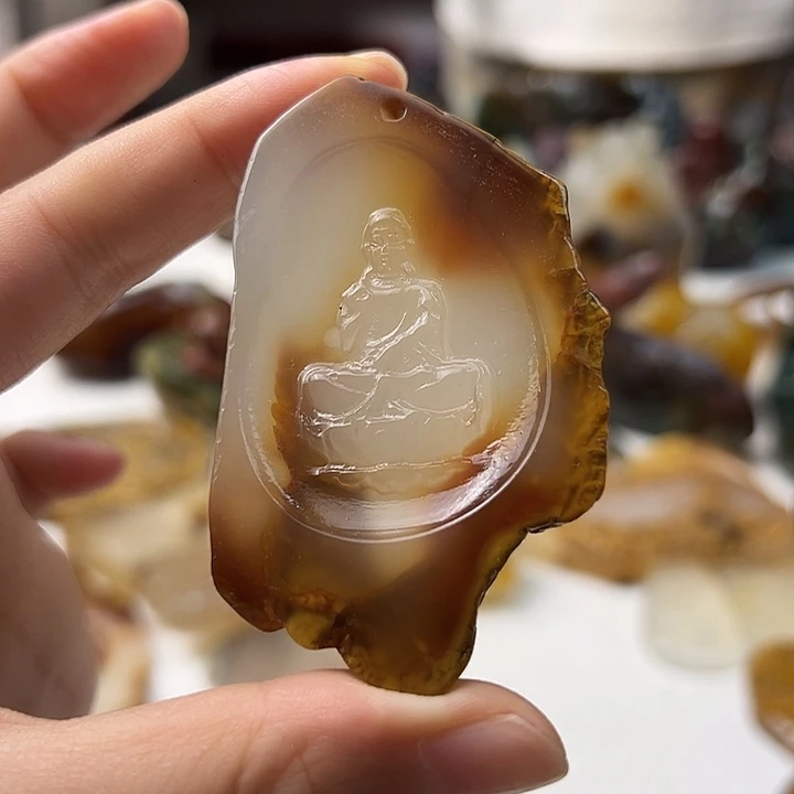 未镶嵌颈饰玛瑙/玉髓