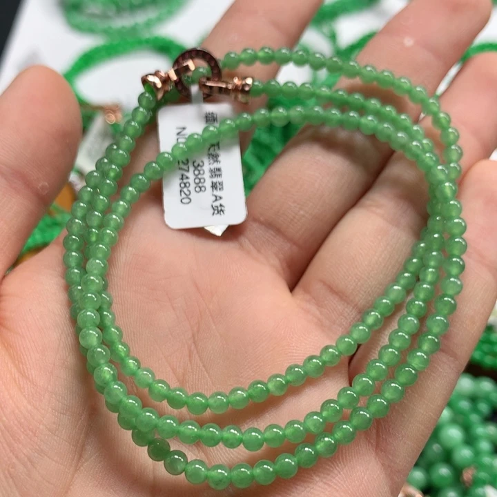 翡翠未镶嵌手链翡翠