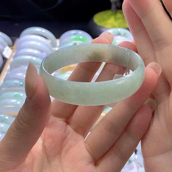 假***意未镶嵌手链翡翠小雅52.8圈口