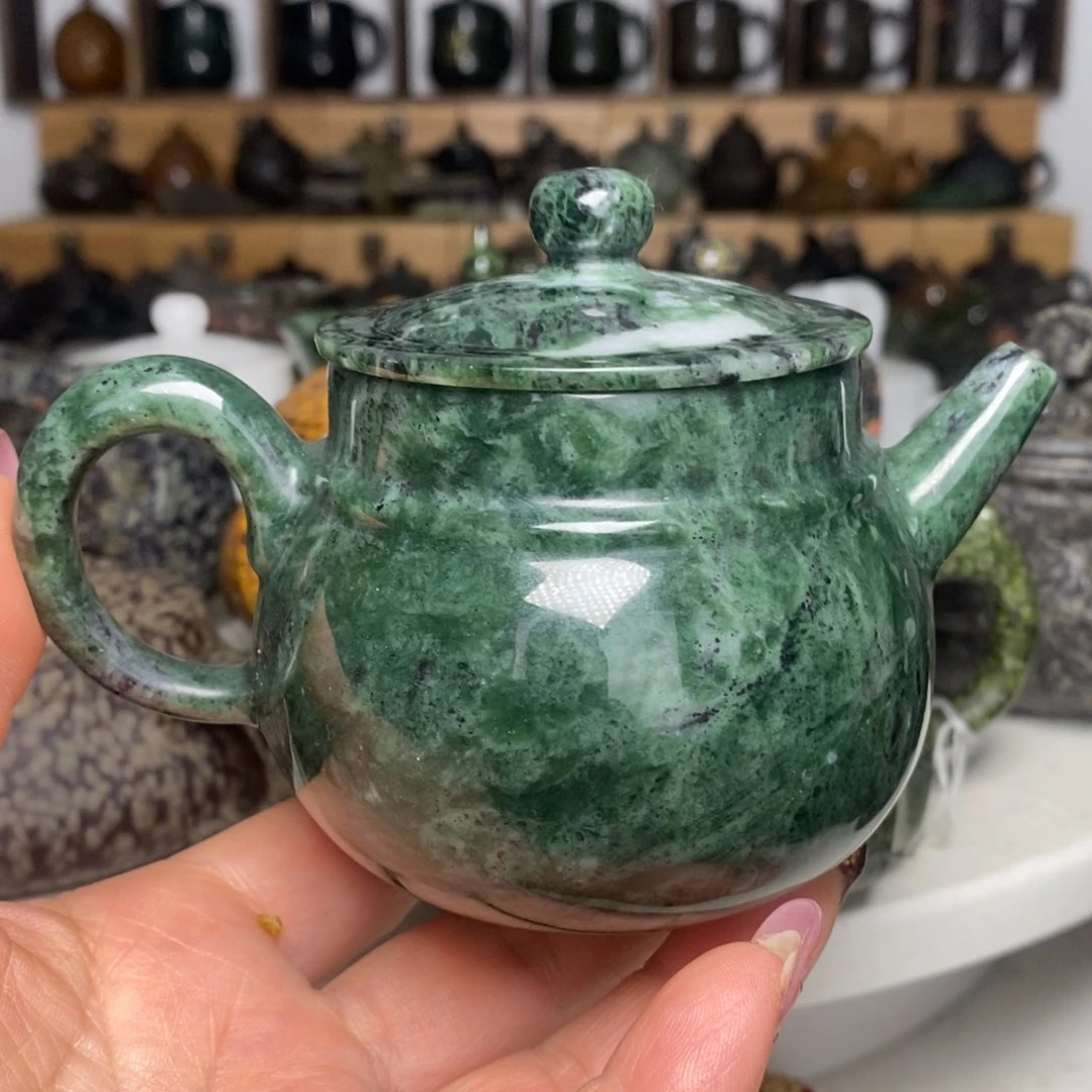 藏玉药王石福利款如意壶200cc