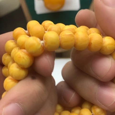 琥珀颈饰未镶嵌A31