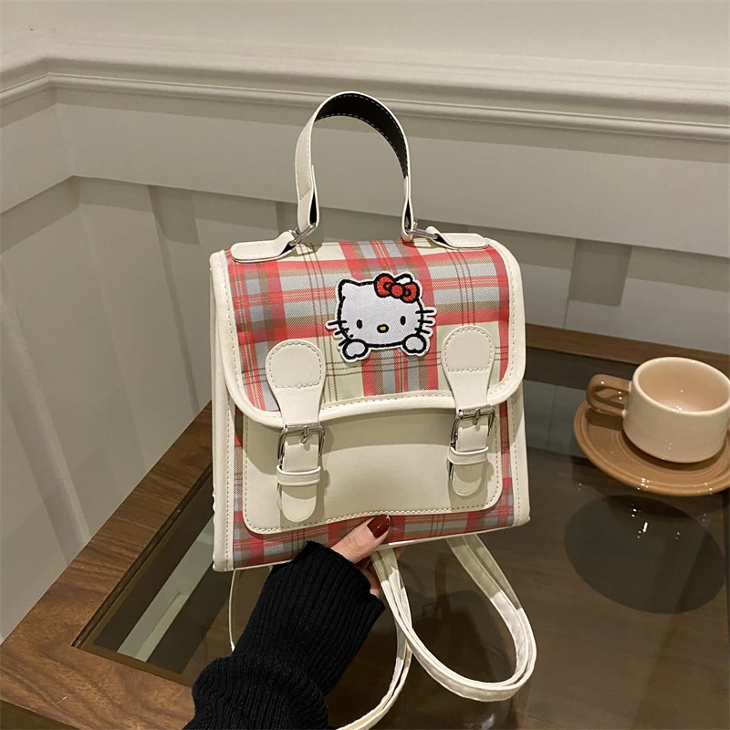 学院风包包女2024新款休闲韩国双肩包背包学生旅行手提单肩斜跨包