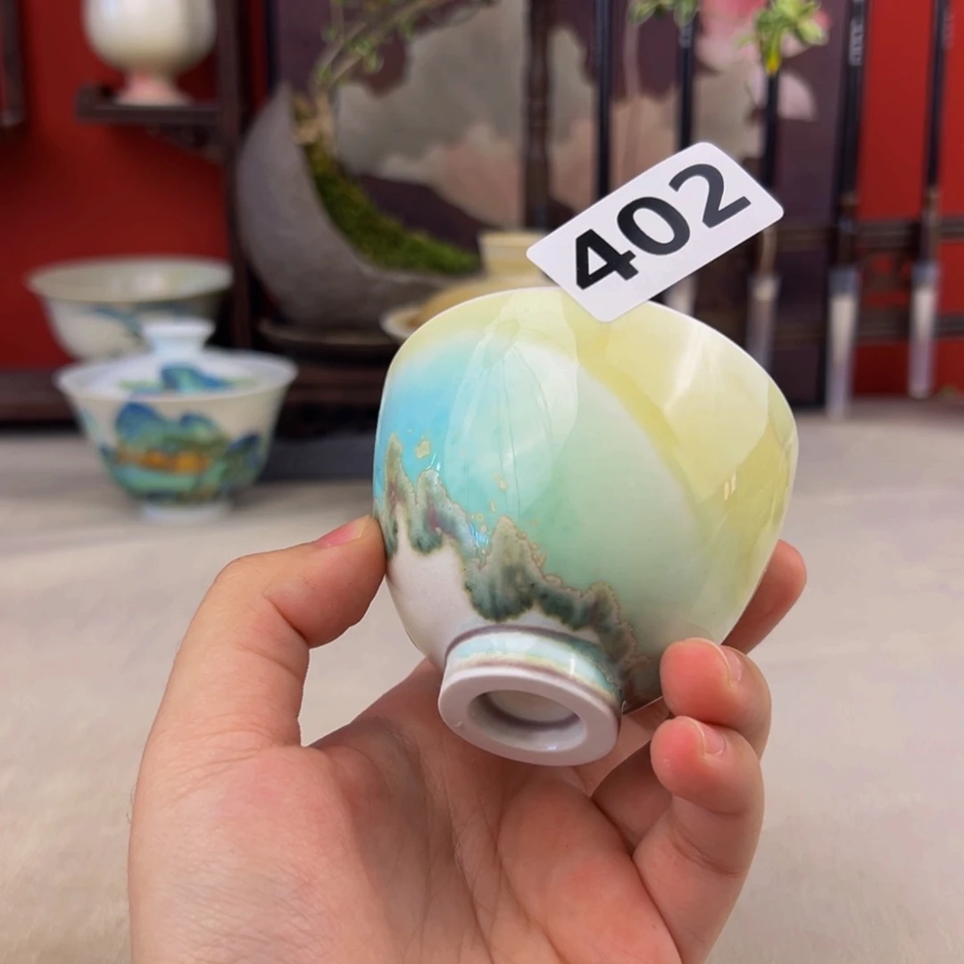 杯子纯手工柴烧主人杯