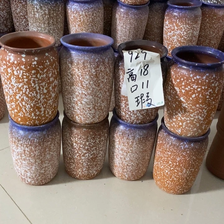粗陶红陶绿植花盆929