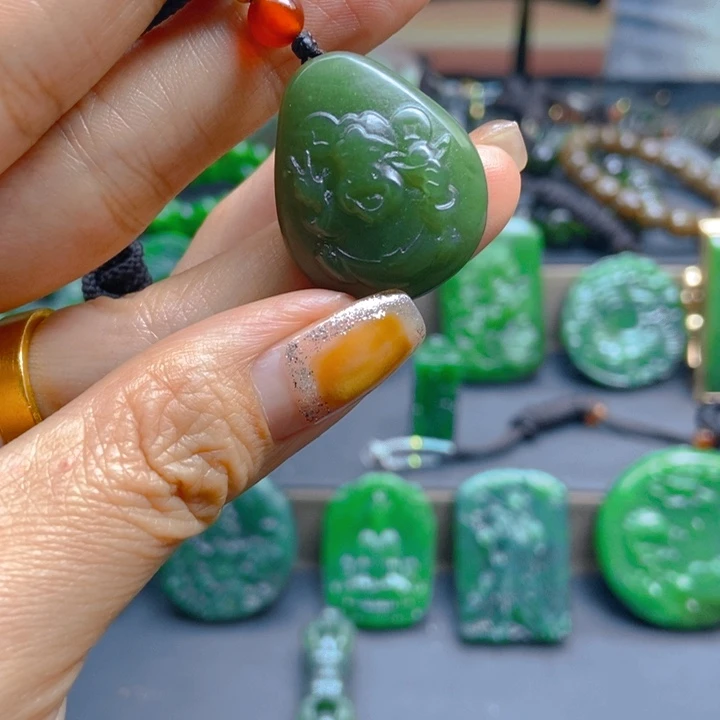 未镶嵌和田玉珠宝半成品