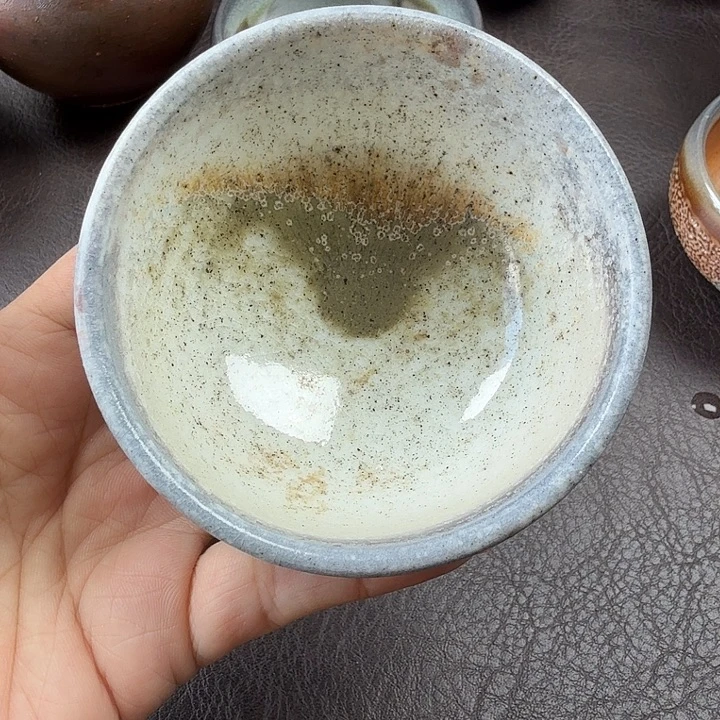 手工手作柴烧主人杯
