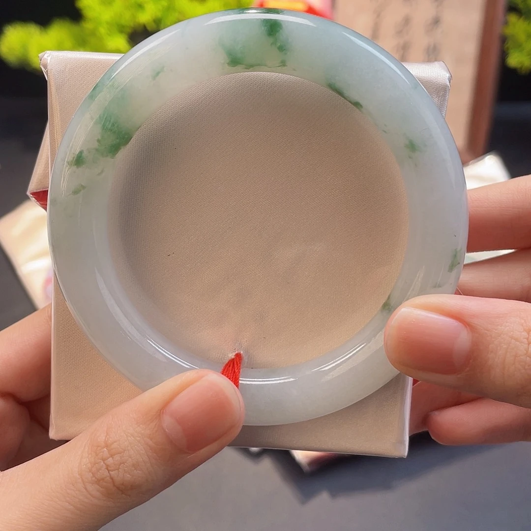 未镶嵌手镯翡翠圆条14