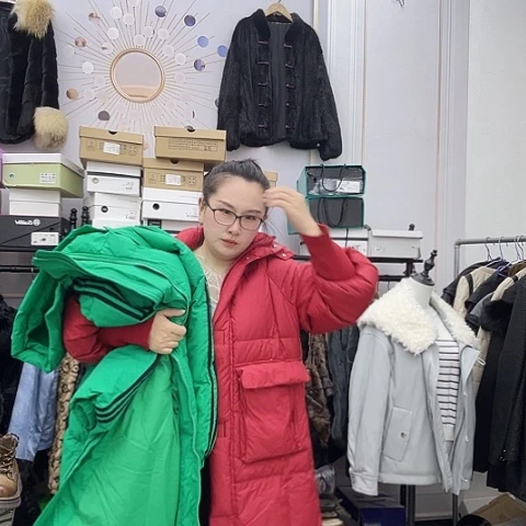 三醋酯纤维红色绿色各一个大款加厚