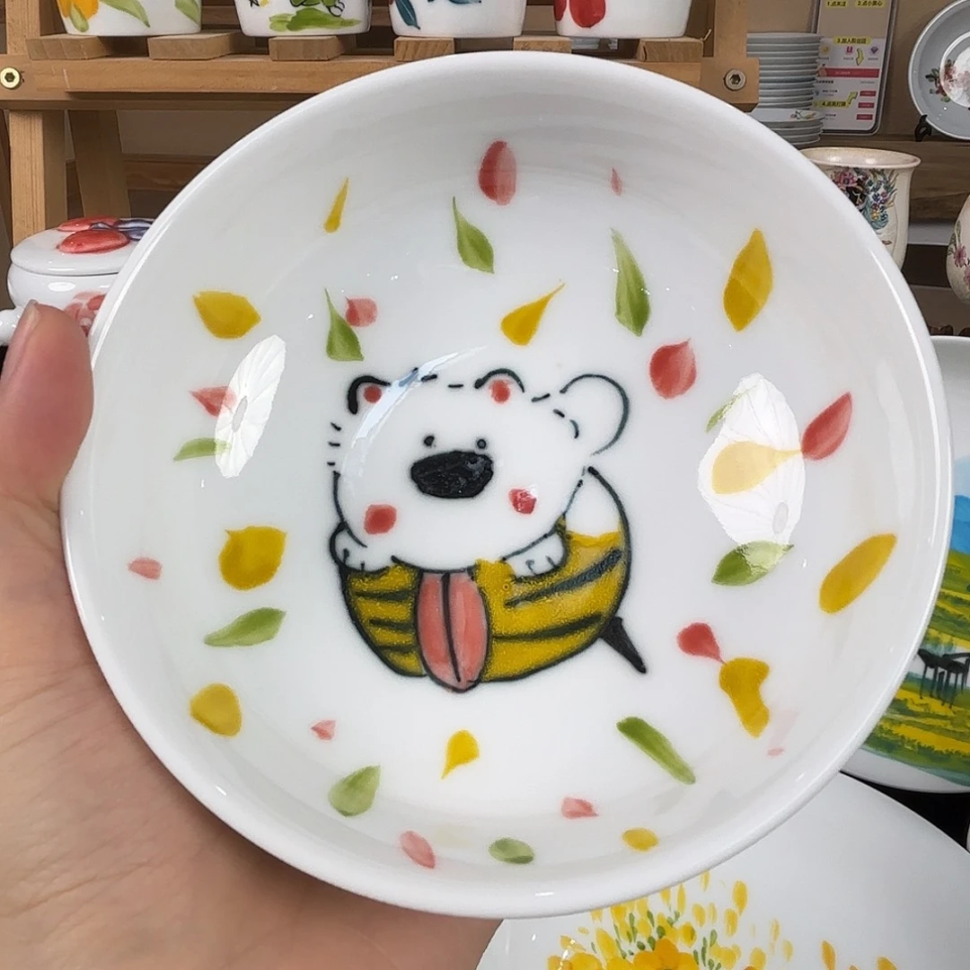 摆件景德镇手绘陶瓷餐具