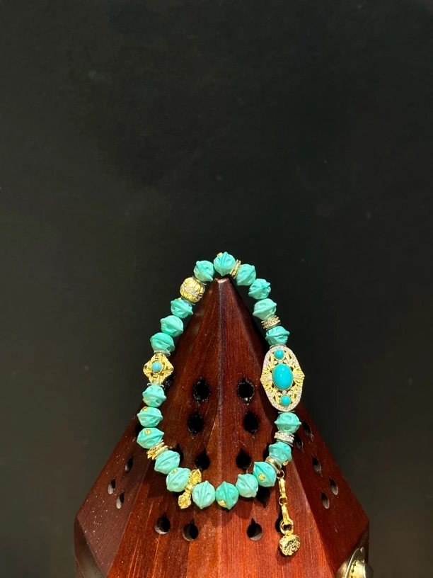 合金手链 生姜小姐姐中式手串设计款