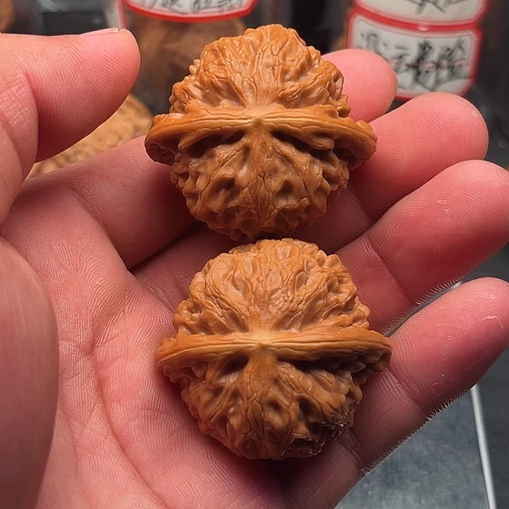 文玩核桃把件宫灯43