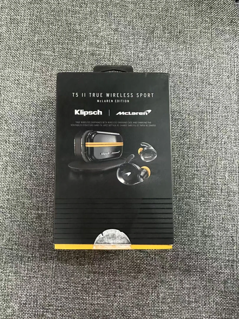 9新 klipsch/杰士 klipsch杰士T5 II 真无线耳机迈凯伦联名款