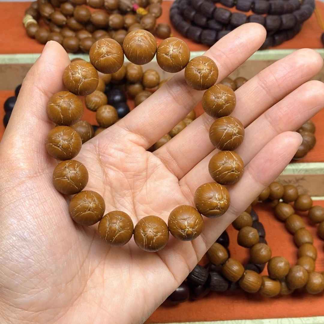 紫金鼠手串15加菲猫